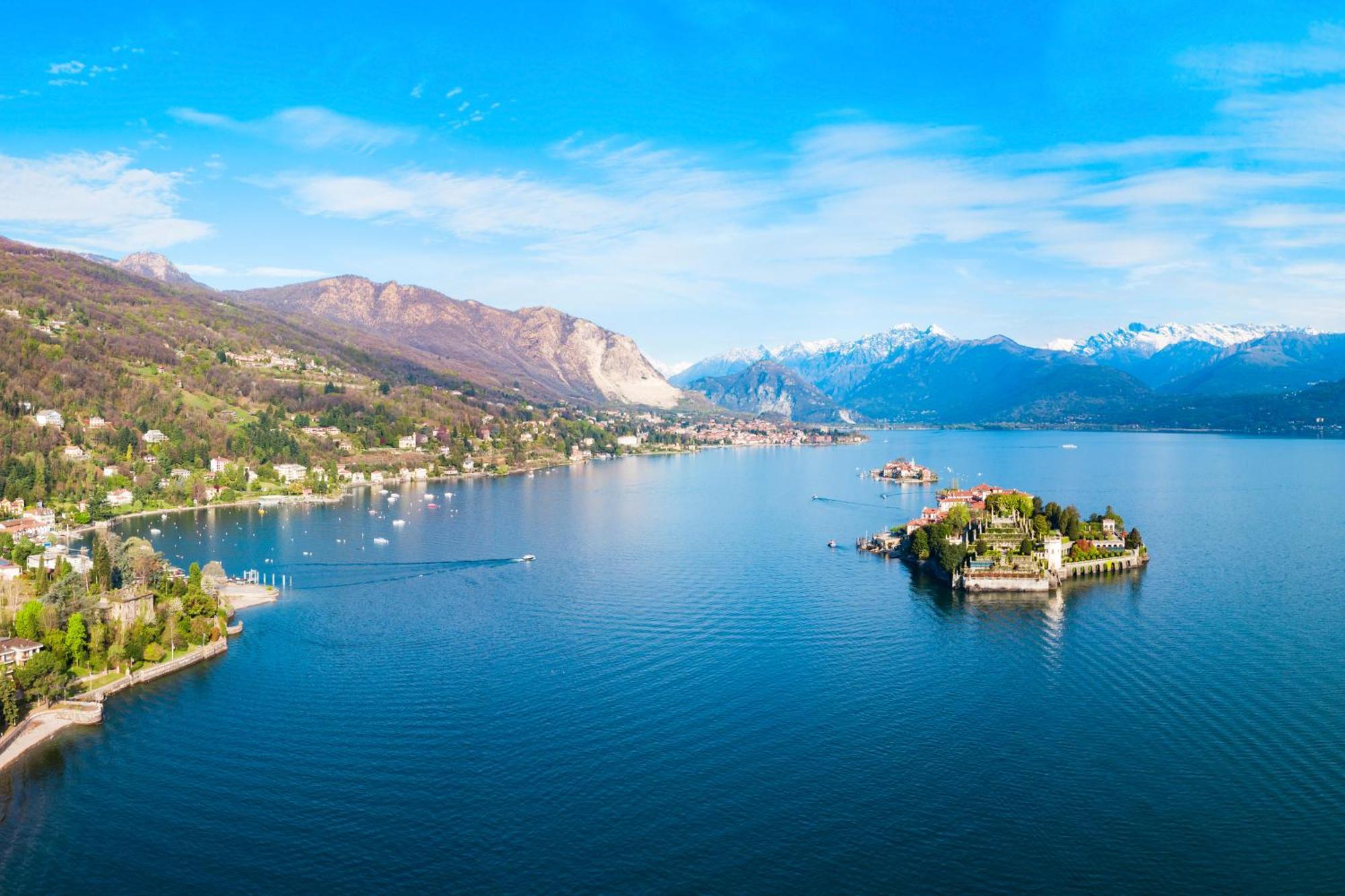 La Luna Nel Lago Lake View Garden - Happy Rentals Іспра Екстер'єр фото